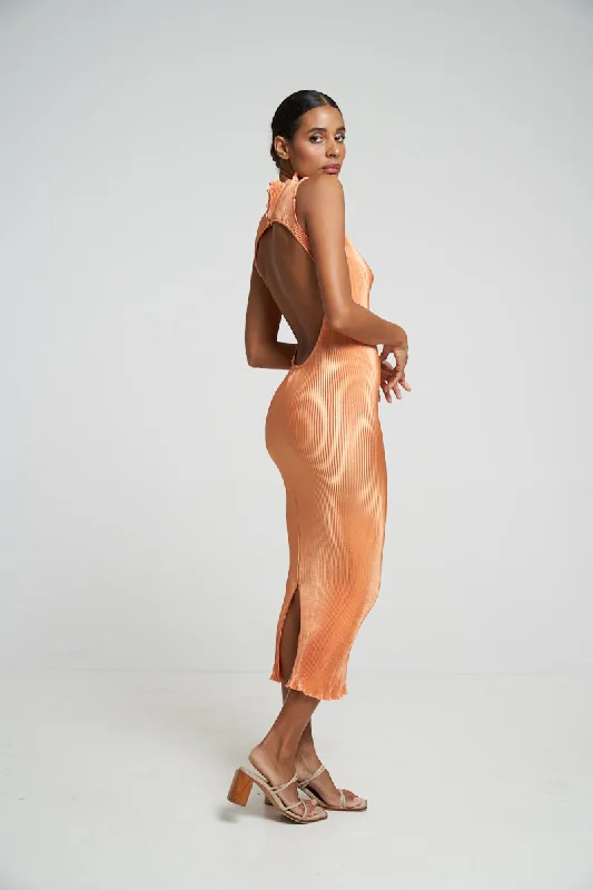 Super Sale off-shoulder dressL'IDEE Gisele Gown Sunset