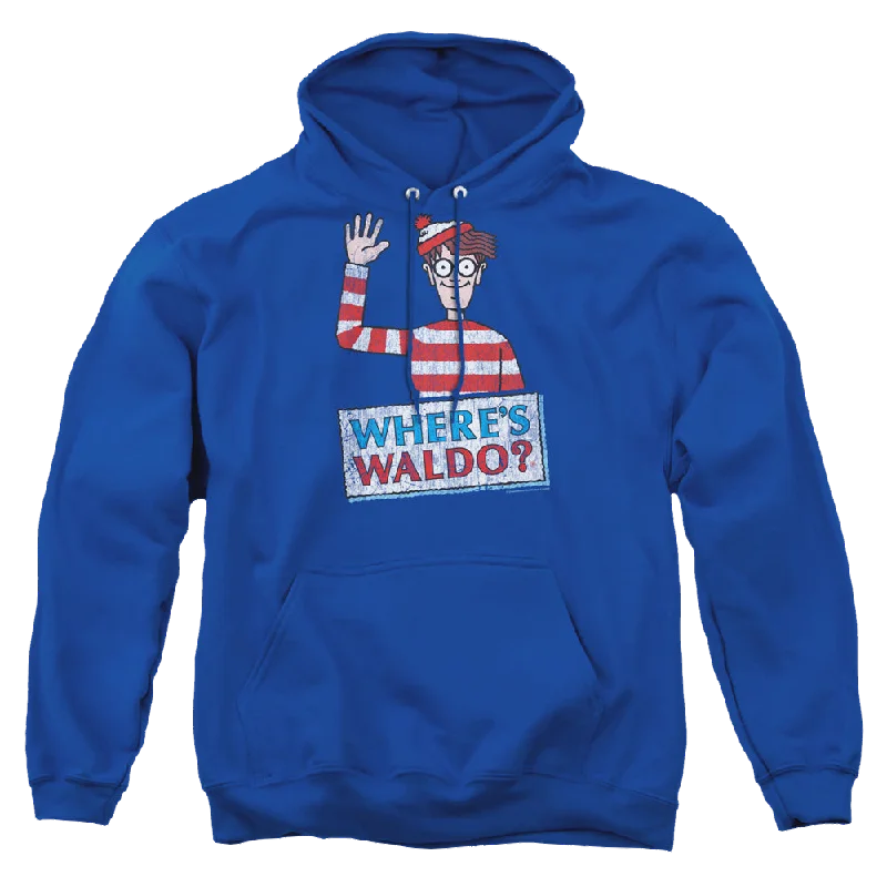 Exclusive Offers street style hoodieWhere's Waldo Waldo Wave - Pullover Hoodie