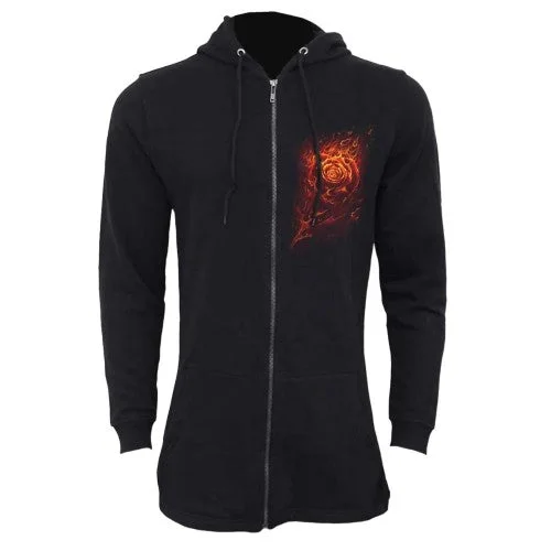 Spiral Direct Womens/Ladies Burnt Rose Full Zip Hoodie