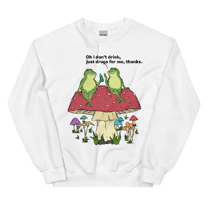 Price Buster fashionable gym hoodieI Don't Drink Graphic Sweatshirt