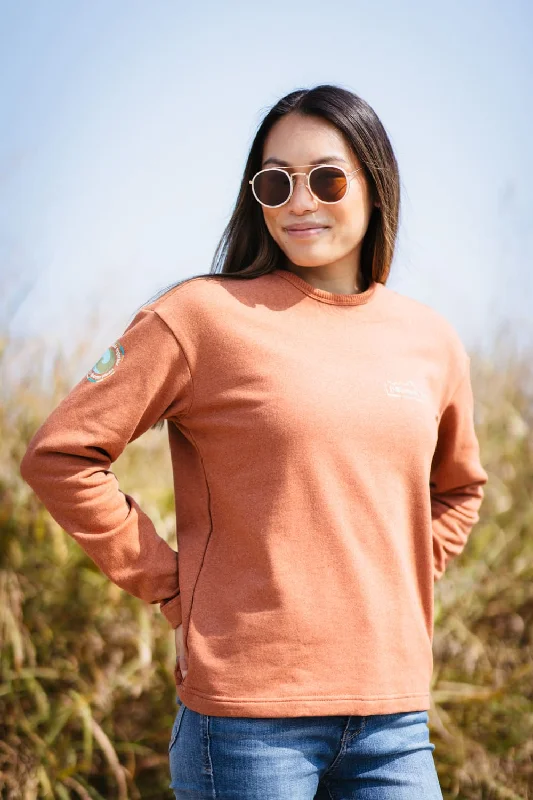 Blowout Sale fashionable fitness sweatshirtPatagonia Women’s Long Sleeve Unity Fitz Wildrise Crewneck in Burnished Red | 39689-BURR Blowout Sale fashionable fitness sweatshirtPatagonia Women’s Long Sleeve Unity Fitz Wildrise Crewneck in Burnished Red | 39689-BURR