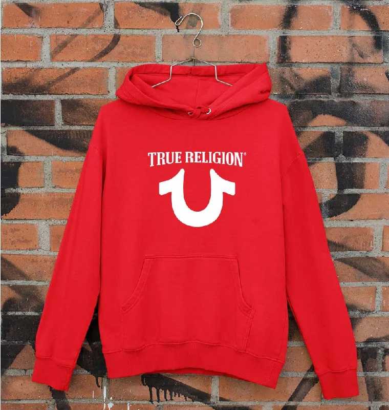 Now or Never sporty hooded sweatshirtTrue Religion Unisex Hoodie for Men/Women