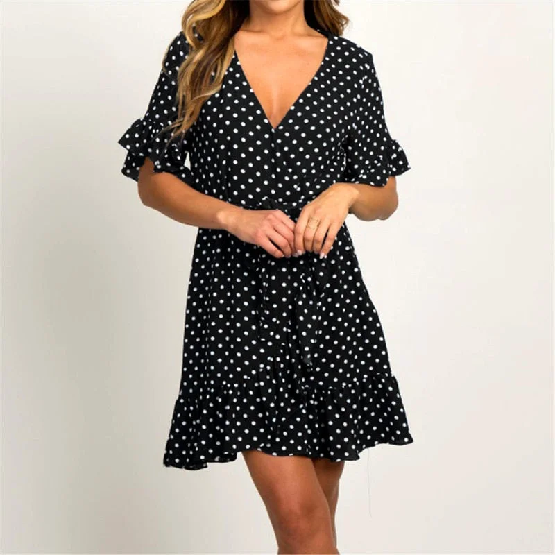 Daily Specials office dressPolka Dot Summer Dress