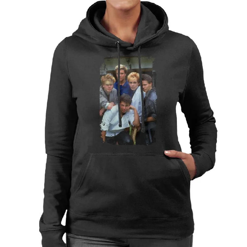 TV Times Duran Duran Band Portrait Women's Hooded Sweatshirt