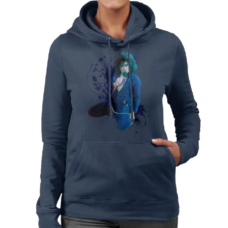 Midnight Madness oversized hoodie with drawstringsTV Times Marc Bolan On Supersonic Live T Rex Women's Hooded Sweatshirt Midnight Madness oversized hoodie with drawstringsTV Times Marc Bolan On Supersonic Live T Rex Women's Hooded Sweatshirt