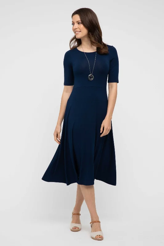 Weekend Flash Sale chic wrap dressHarmony Dress - Navy