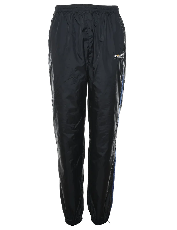 Unmissable Offer sleek trench coatBlack Track Pants - W32 L31