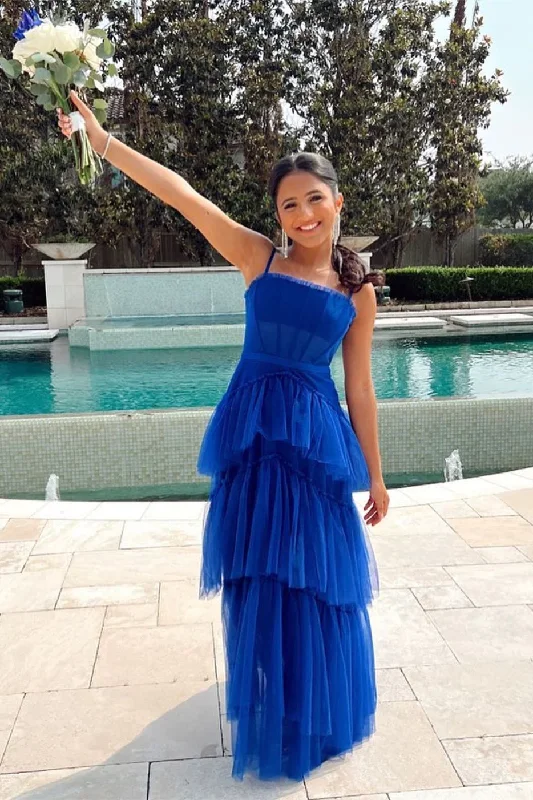 Customer Appreciation Sale high-waisted dressWomen's Tiered Prom Dresses Ruffle Tulle Evening Gowns Sleeveless Corset Formal Dress Y4210 Customer Appreciation Sale high-waisted dressWomen's Tiered Prom Dresses Ruffle Tulle Evening Gowns Sleeveless Corset Formal Dress Y4210