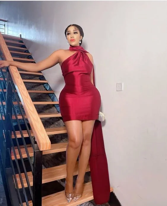 Referral Discount vintage-inspired dressSexy Halter Neckline Bodycon Dress,Mini Homecoming Dress Y5635 Referral Discount vintage-inspired dressSexy Halter Neckline Bodycon Dress,Mini Homecoming Dress Y5635