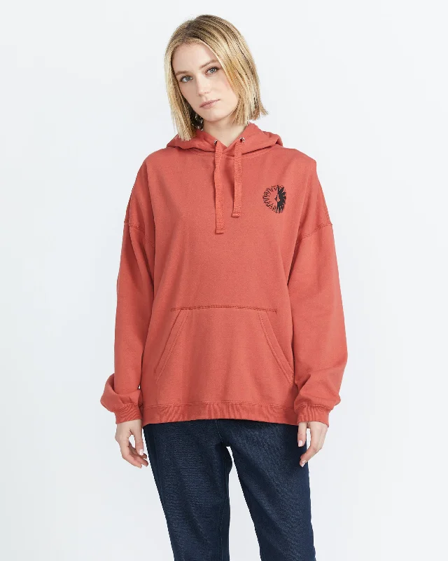 Referral Discount gym ready hoodieGold In Hour Hoodie - Rust