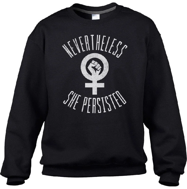 Special Discount workout style hoodieUnisex Nevertheless She Persisted Sweatshirt - Elizabeth Warren Special Discount workout style hoodieUnisex Nevertheless She Persisted Sweatshirt - Elizabeth Warren