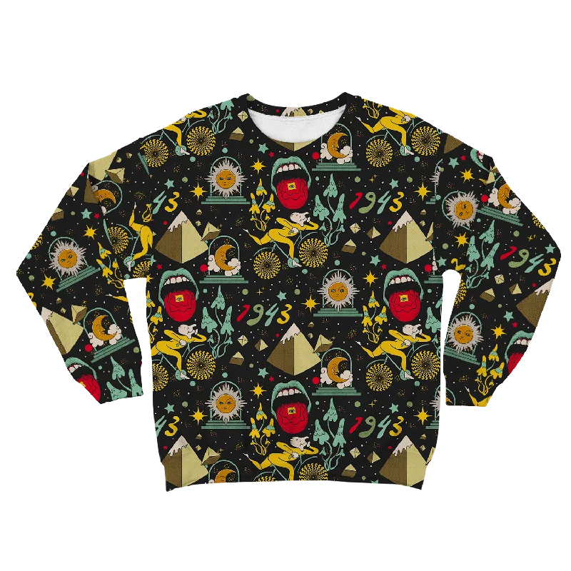 Buy More, Save More athletic streetwear sweatshirtBicycle Day Pattern All Over Print Unisex Sweatshirt Buy More, Save More athletic streetwear sweatshirtBicycle Day Pattern All Over Print Unisex Sweatshirt
