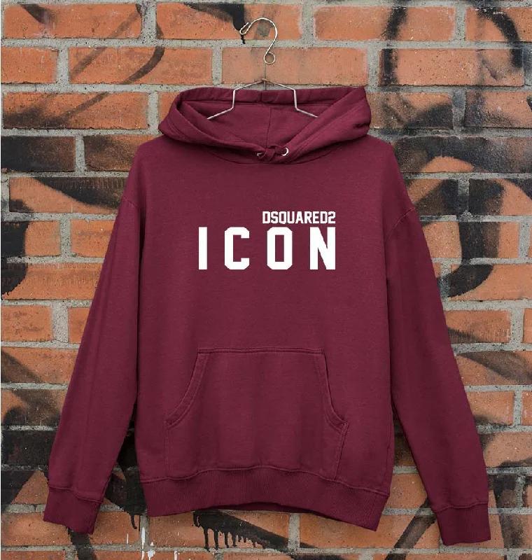 DSQUARED - ICON Unisex Hoodie for Men/Women