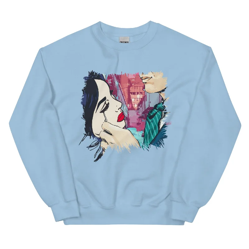 Super Deal performance gym sweatshirtROMANTIC COUPLES Women's Sweatshirt
