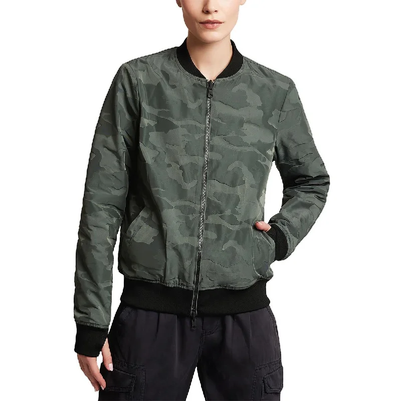 Limited Availability warm jacketWomens Camouflage Reversible Bomber Jacket