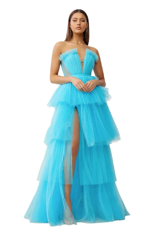 Unbeatable Prices flowy evening dressBUY IT LEXI Cruz Dress (Turqoise Blue)