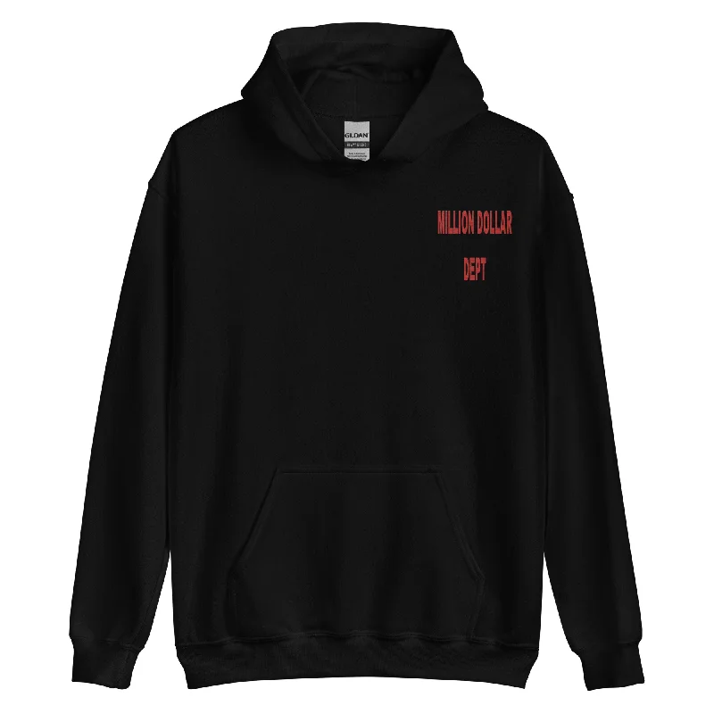 Special Savings casual pullover hoodieRed Million Dollar Dept Hoodie