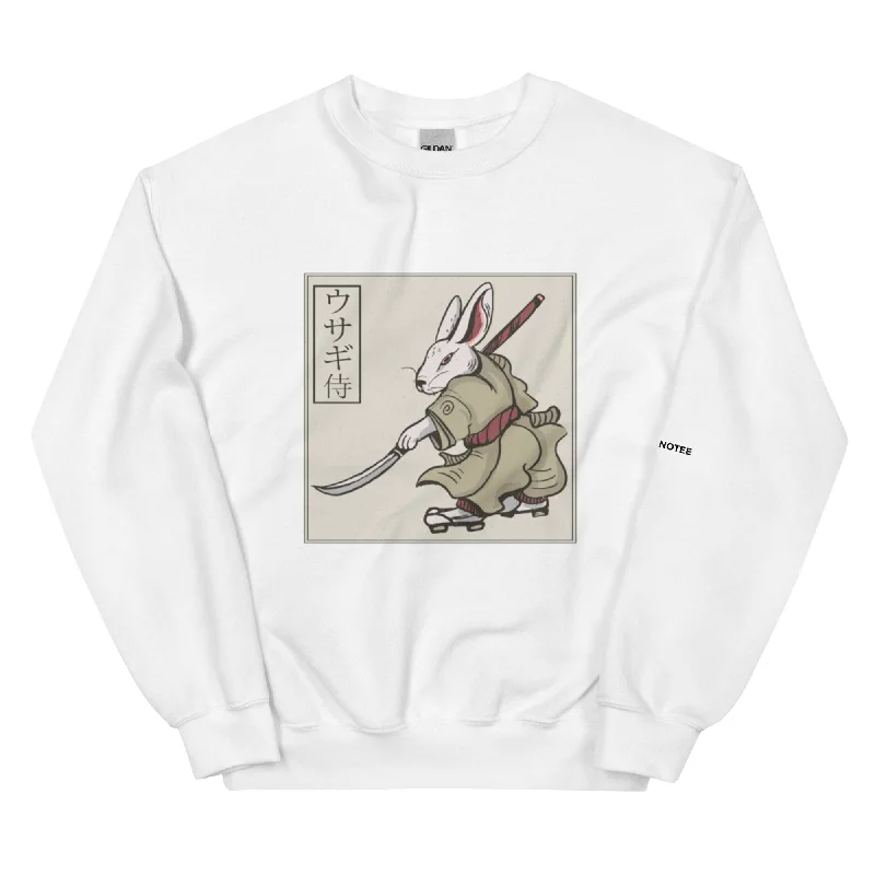 Weekend Special high-end athletic hoodieRABBIT SAMURAI Unisex Fleece Sweatshirt