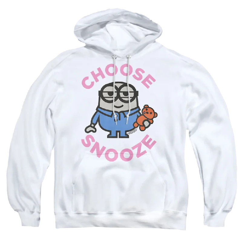 Price Cut slim-fit hooded sweatshirtMinions Choose Snooze - Pullover Hoodie