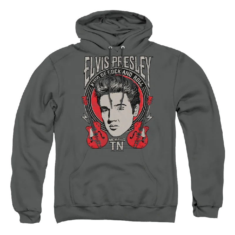 YEAR-End Sale relaxed fit hoodieElvis Presley Elvis Rock - Pullover Hoodie