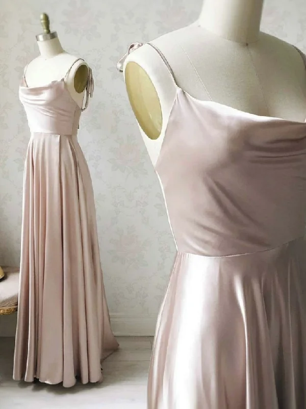 Simple Long Prom Dresses,Winter Formal Dresses