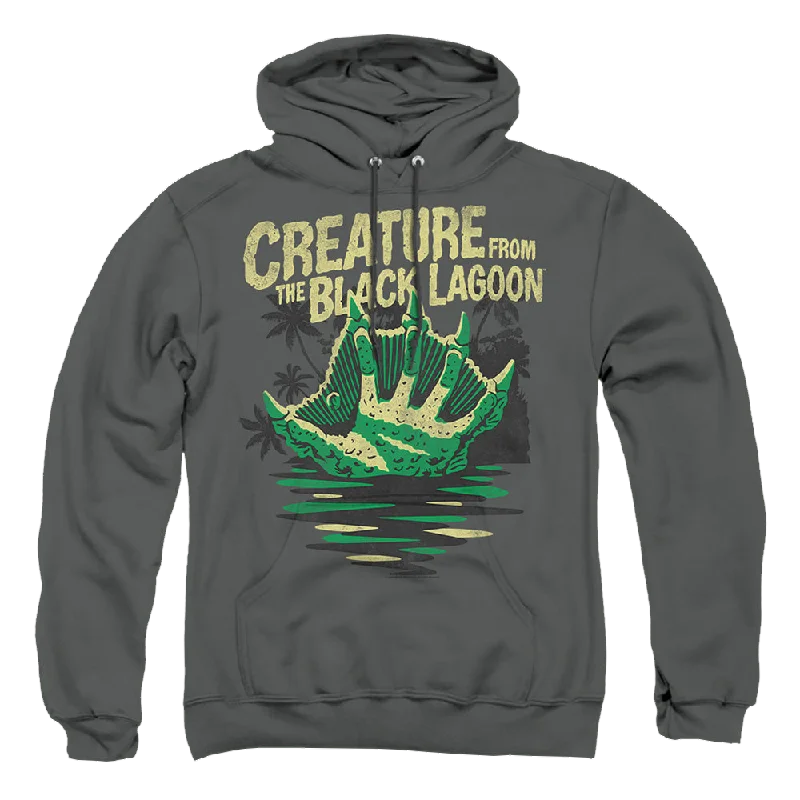 Discount Mania fitted hoodieUniversal Monsters Creature Breacher - Pullover Hoodie