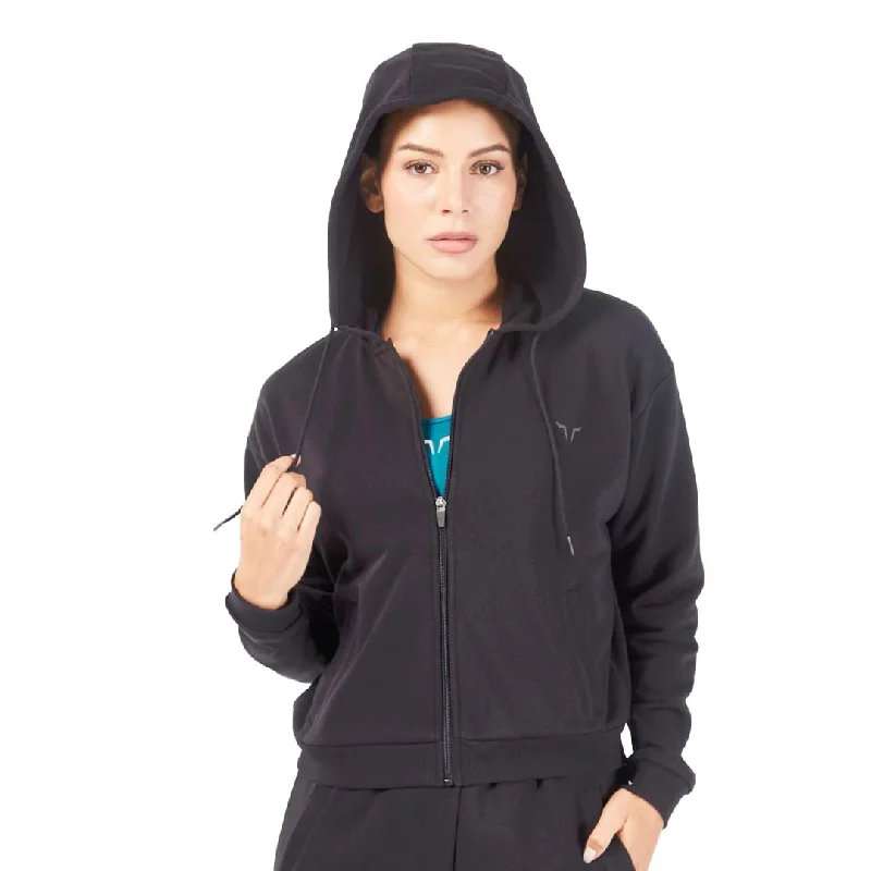 Essential Relaxed Zip Up Sweatshirt