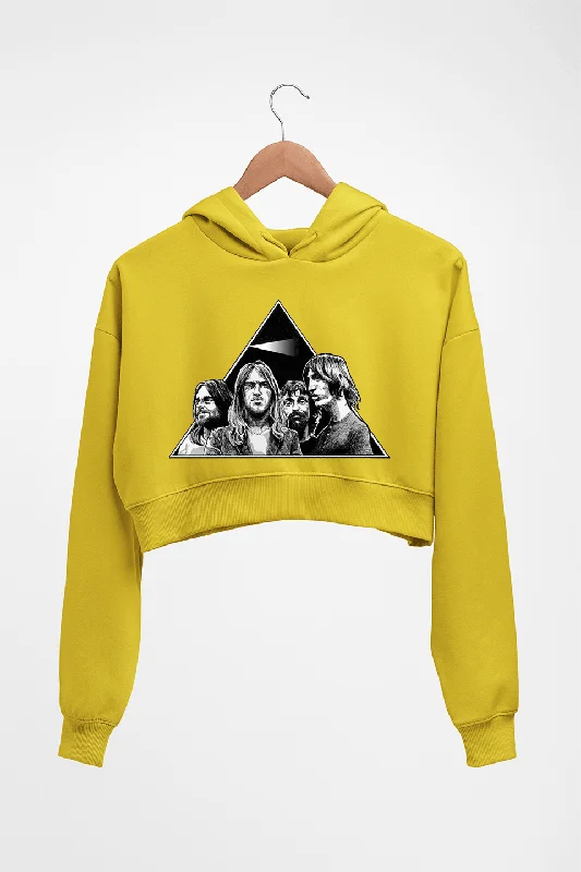 The Best Prices modern athletic hoodiePink Floyd Crop HOODIE FOR WOMEN