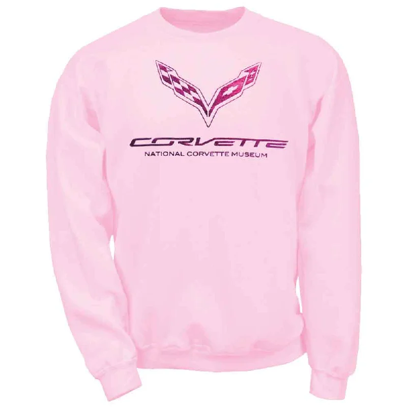 C7 Corvette Foil Emblem Classic Sweatshirt