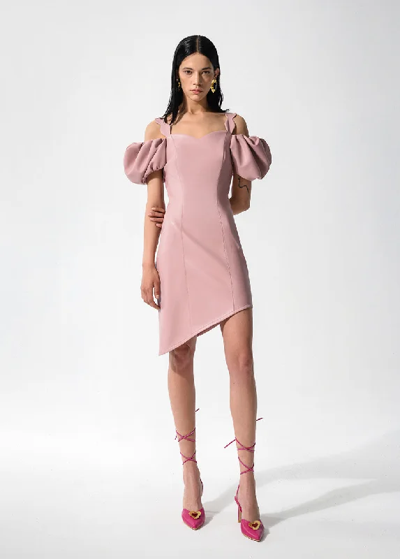 Special Savings romantic dressLILY ASYMMETRIC DRESS