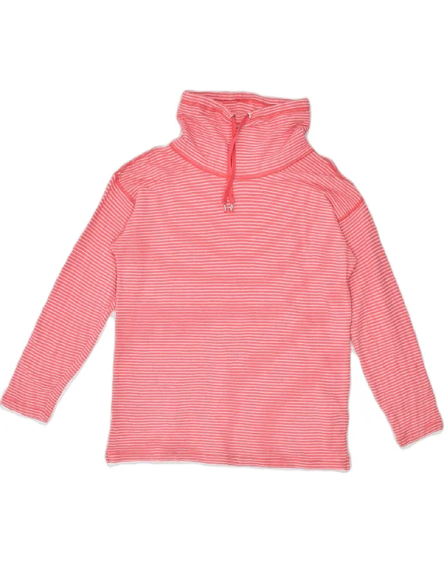 Great Deals casual hoodie for menCHAPS Womens Loose Fit Roll Neck Sweatshirt Jumper UK 14 Medium Pink Great Deals casual hoodie for menCHAPS Womens Loose Fit Roll Neck Sweatshirt Jumper UK 14 Medium Pink