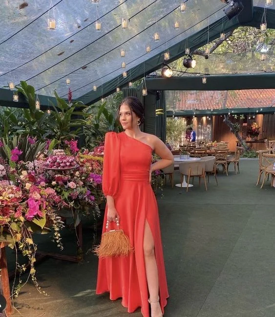 Huge Savings casual day dressCharming A Line Long Wedding Guest Dress Prom Gowns Y5376 Huge Savings casual day dressCharming A Line Long Wedding Guest Dress Prom Gowns Y5376