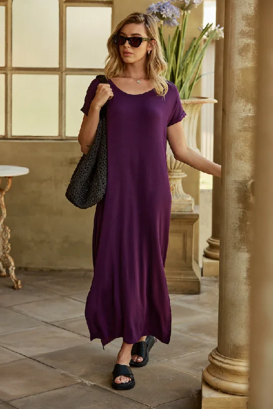 Incredible Offers lace dressElsie Dress - Plum