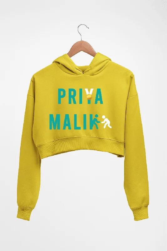 Priya Malik Crop HOODIE FOR WOMEN