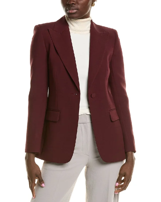 Deal Frenzy high-fashion coatLafayette 148 New York Peak Lapel Wool & Silk-Blend Blazer Deal Frenzy high-fashion coatLafayette 148 New York Peak Lapel Wool & Silk-Blend Blazer