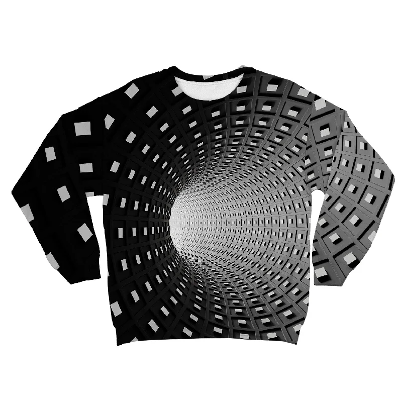 Factory Direct Sale stylish athletic hoodieOptical Illusion All Over Print Unisex Sweatshirt