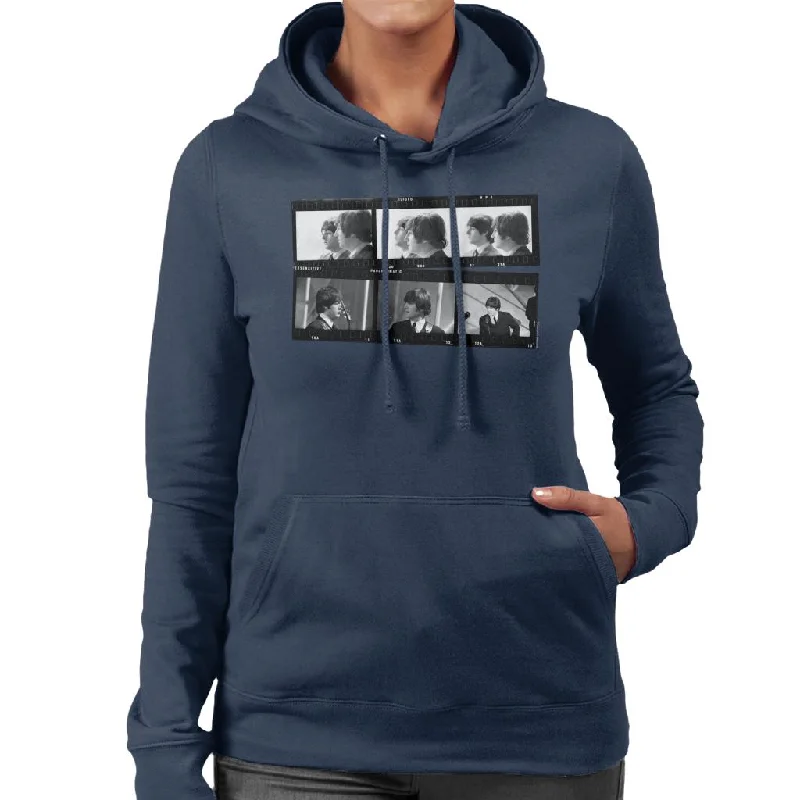 Act Fast fashion hooded jacketTV Times Beatles Lennon McCartney Show Photo Strip Women's Hooded Sweatshirt Act Fast fashion hooded jacketTV Times Beatles Lennon McCartney Show Photo Strip Women's Hooded Sweatshirt