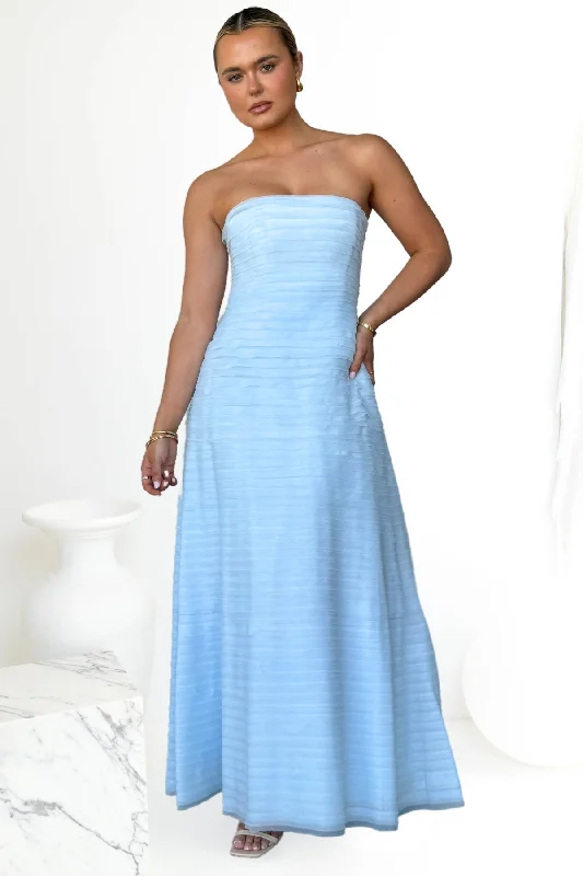 Incredible Offers elegant shift dressAJE Soundscape Maxi (Seabreeze Blue)