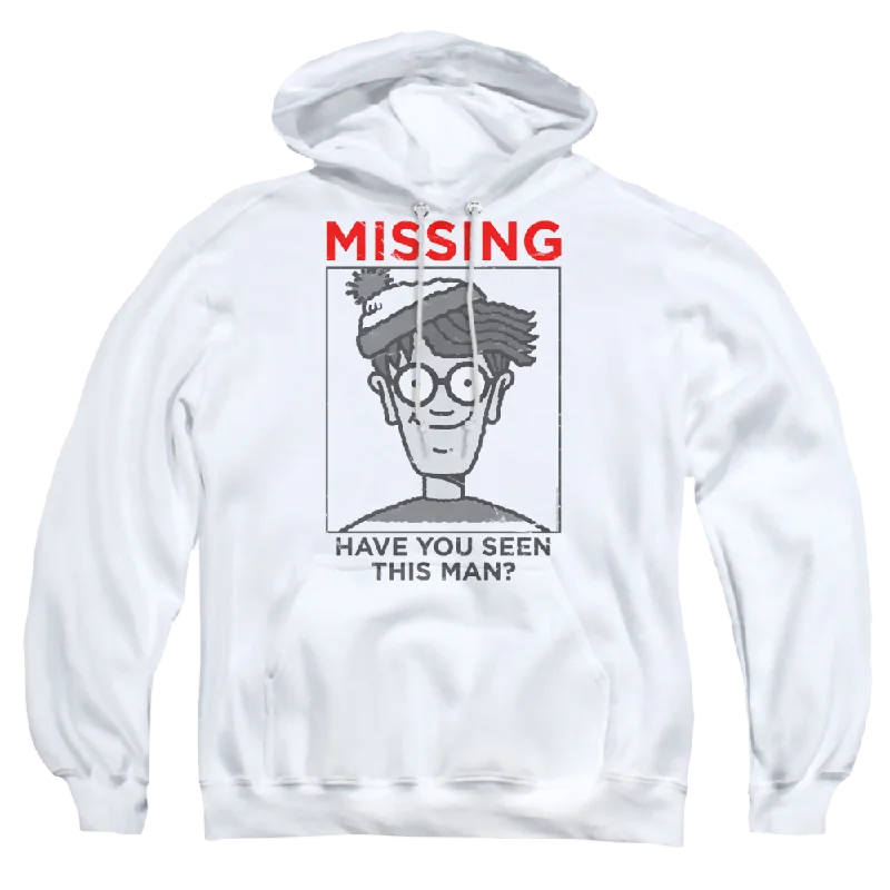 Instant Discount trendy hooded sweatshirtWhere's Waldo Missing - Pullover Hoodie