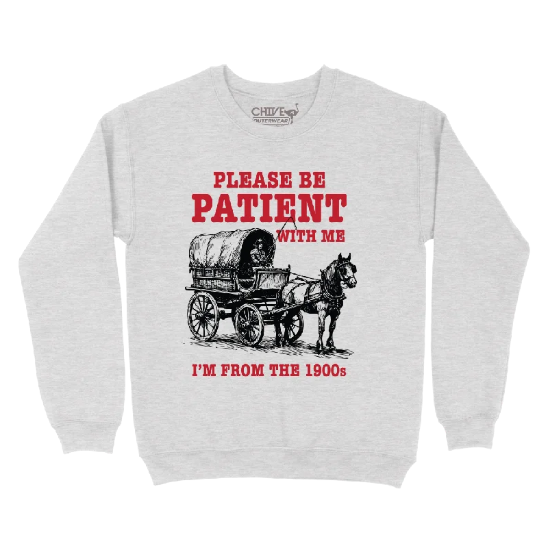 1900s Unisex Pullover Crewneck