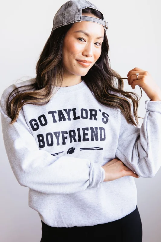 Final Markdown gym ready hoodieGo Taylor’s Boyfriend Sweatshirt for Women in Ash Grey | SS-BOYFRIEND-ASH Final Markdown gym ready hoodieGo Taylor’s Boyfriend Sweatshirt for Women in Ash Grey | SS-BOYFRIEND-ASH