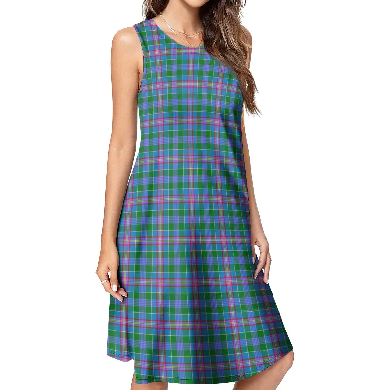 Discount Deals Pitcairn Tartan Womens Casual Dresses