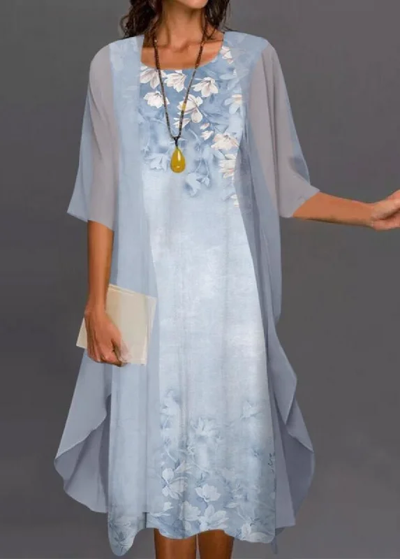 Price Cut Women¡®s 2-piece Floral Print Dress Set with Loose Sleeveless Maxi Dress and Long Sleeve Cardigan Outwear.