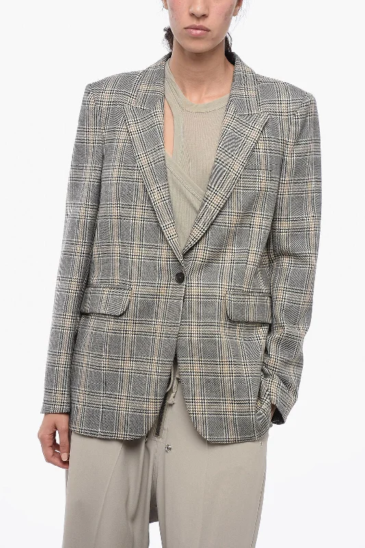 Quick Sale utility coatFabiana Filippi Blended Wool Blazer with Glen Plaid Motif 40 Italian size Quick Sale utility coatFabiana Filippi Blended Wool Blazer with Glen Plaid Motif 40 Italian size