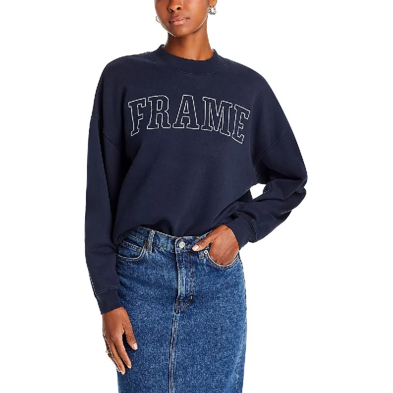 Womens Crewneck Long Sleeves Sweatshirt