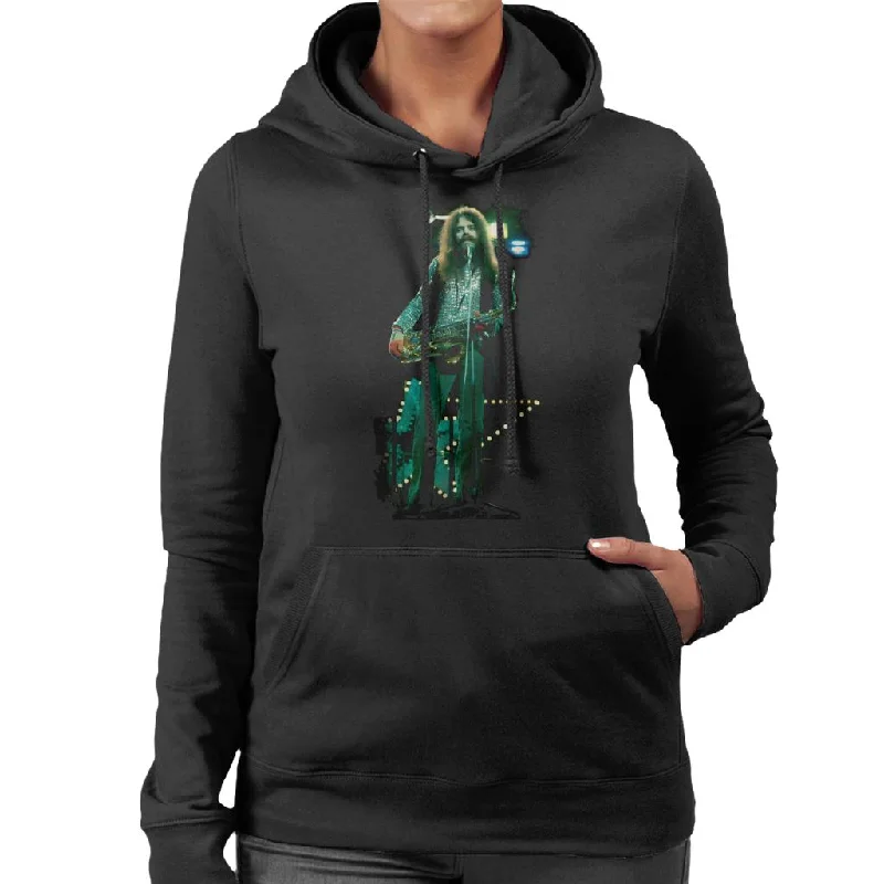 TV Times Roy Wood Of Wizzard Women's Hooded Sweatshirt