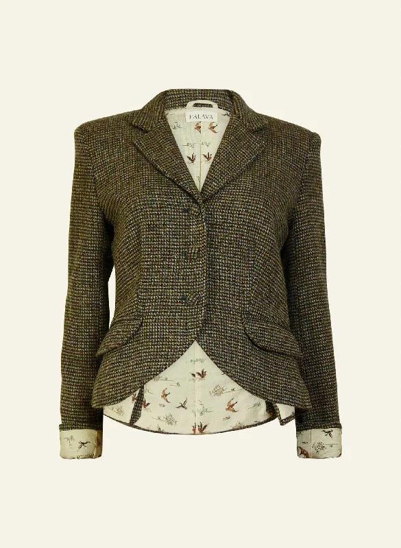 Online Only high-fashion coatHeritage Riding Jacket - Hazel with Cream Duck Lining Online Only high-fashion coatHeritage Riding Jacket - Hazel with Cream Duck Lining