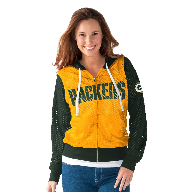 Special Discount fitted workout sweatshirtGreen Bay Packers Walk Off Women's Hoodie