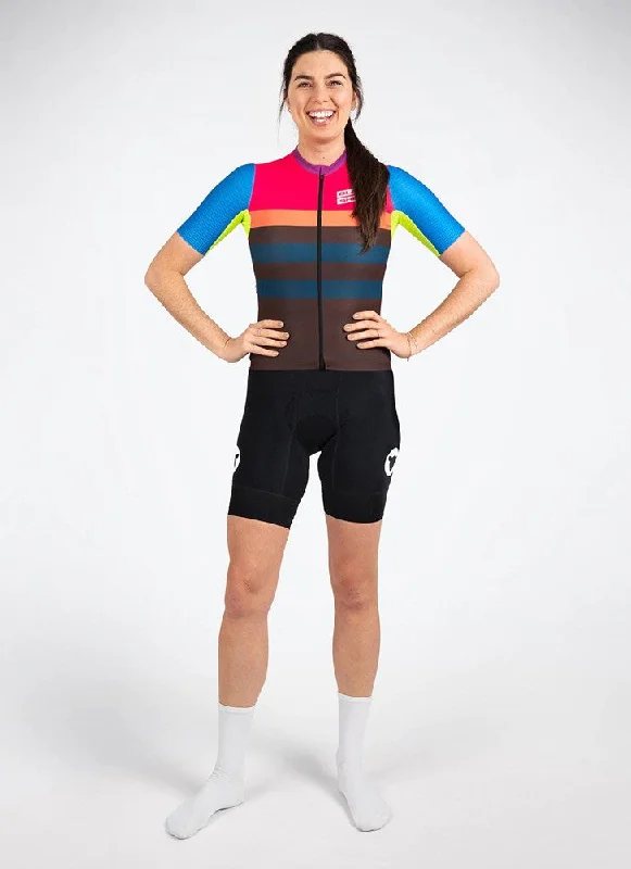 Now or Never slim fit workout hoodieWomen's WMN LuxLite Jersey 2.0 - Milan-San Remo