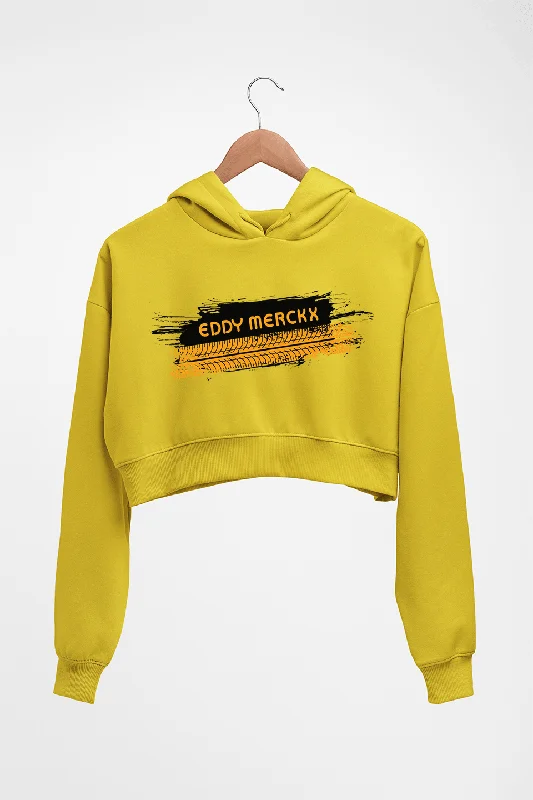 Blowout Sale trendy zip-up hoodieEddy Merckx Crop HOODIE FOR WOMEN